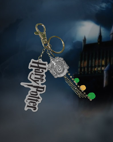 NECAOnline.com | DISCONTINUED - Harry Potter and the Half-Blood Prince - Bag Clip - Slytherin Charms